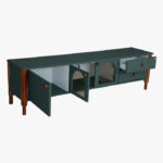 کمدها و کشوهای میز تلویزیون R-405